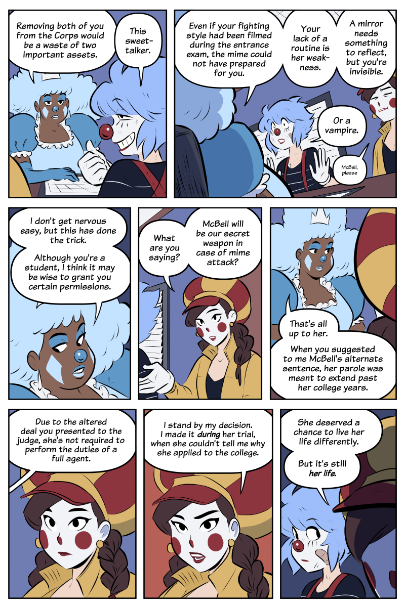 Mustard made a decision on chapter 1 page 35
