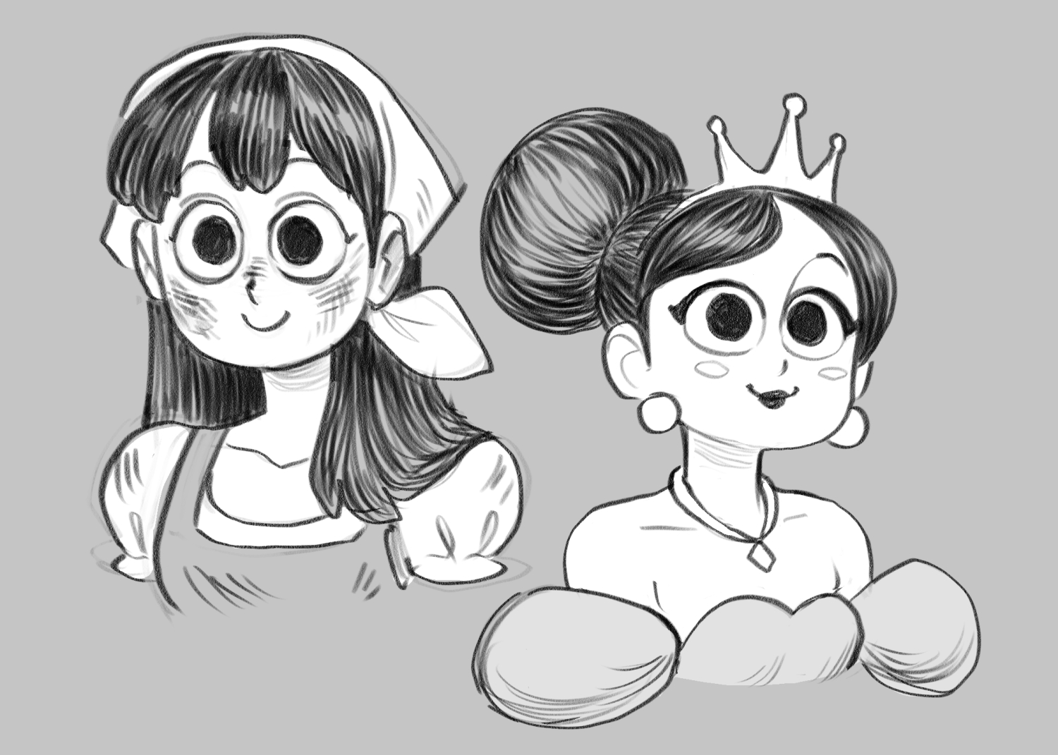 if this looks like two spooky dolls that's on purpose